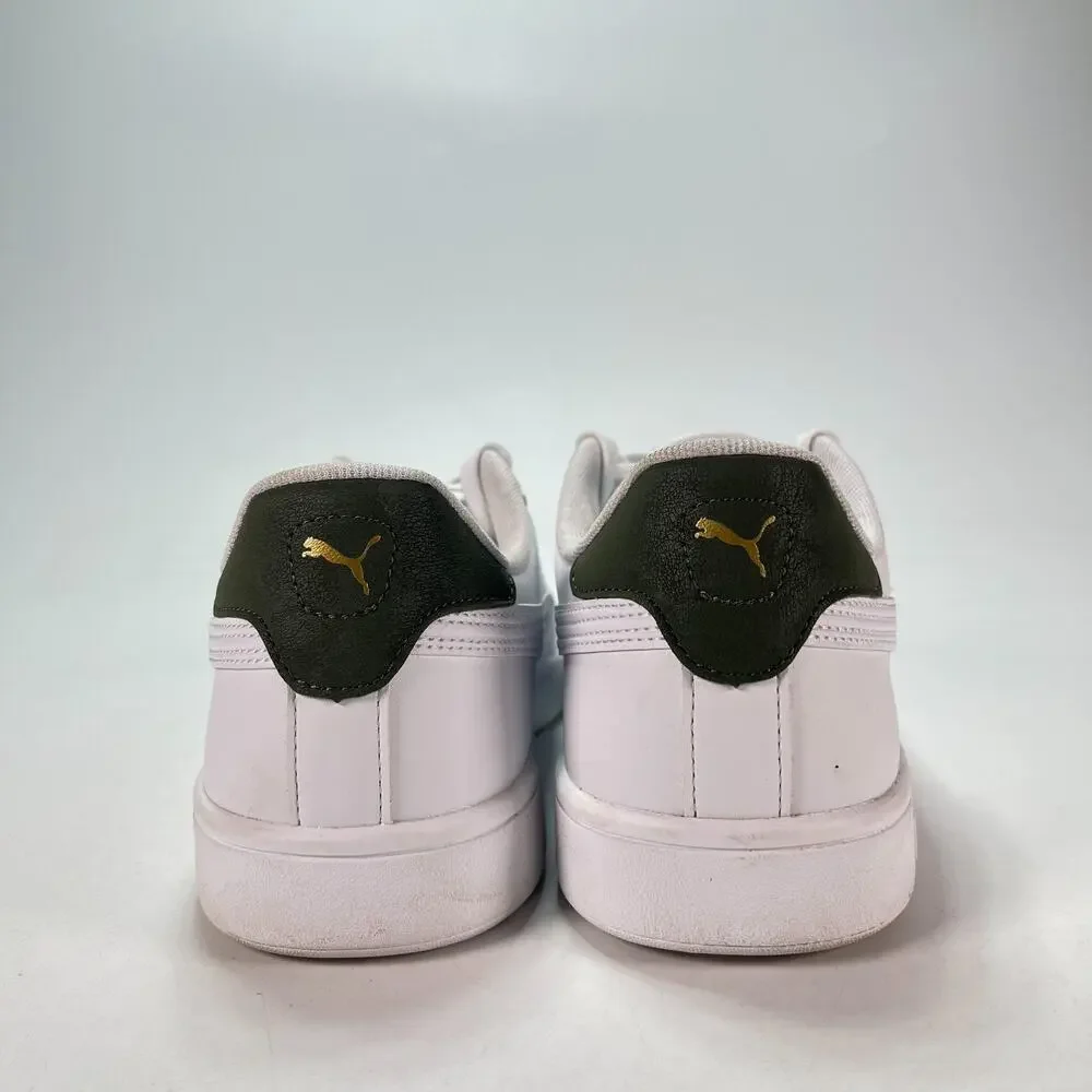 PUMA Smash 3.0 L White Casual Low Top Sneakers Shoes 406570-01 Men's Size 10.5